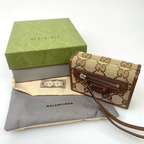 NIB Gucci x Balenciaga collaboration The Hacker Project Wallet - Picture 2 of 13